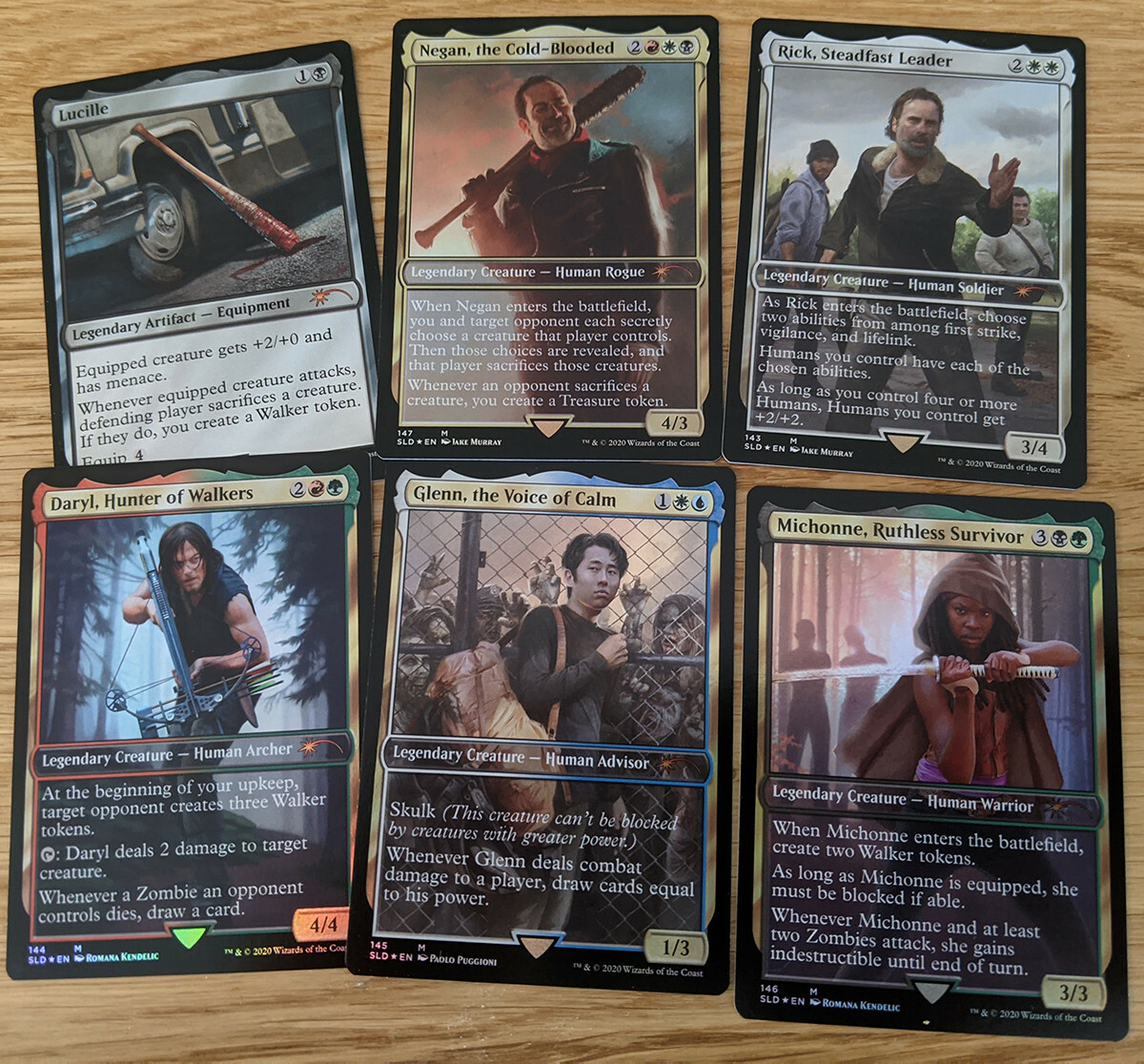 MTG SecretLair×THE WALKING DEAD 4個 MTG SecretLair×THE WALKING