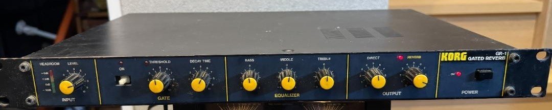 Korg GR-1 Gated Reverb Analog Spring Reverb Vintage Guitar