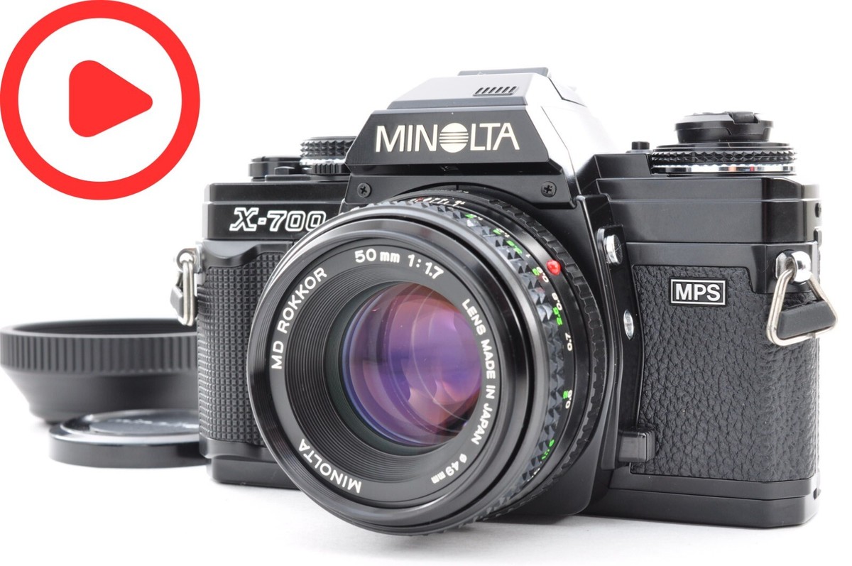 MINOLTA X-700 + MC ROKKOR-PF 50mm F1.7 カメラ 【動作〇】Minolta