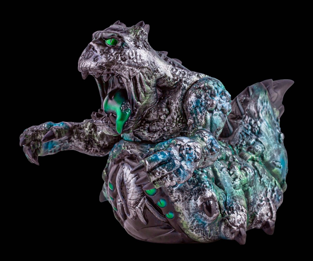 Custom Burudoza Swamp Thing Larva Large Japan Soft Vinyl KAIJU