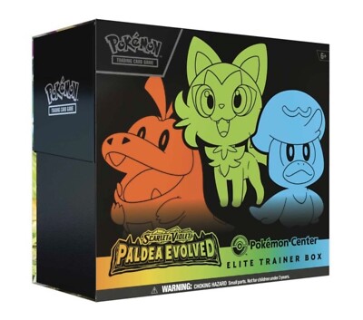 Paldea Evolved ポケセン エリートトレーナーボックス Pokemon TCG