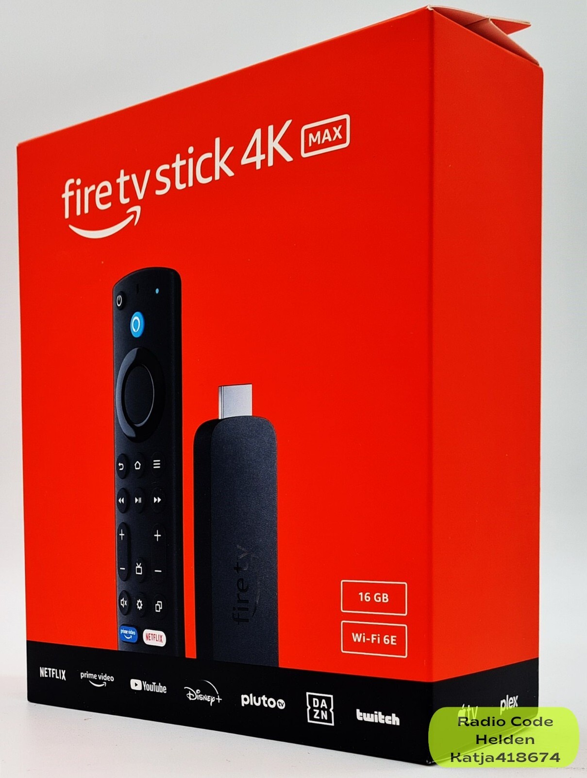 Fire Tv Stick Amazon 4K MAX (2023) – Wi-Fi 6E, 2.0 GHz Quad-Core