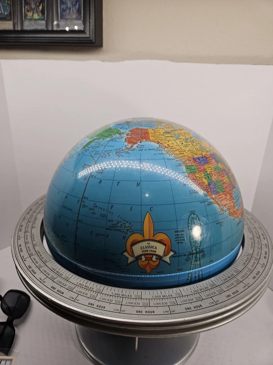 George F. Cram Co. Antique World Globes & Celestial Globes for