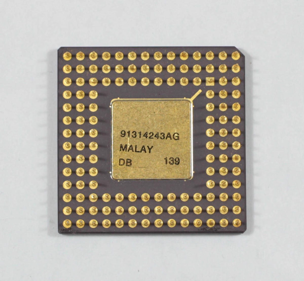 386 CPU - Intel i386 A80386DX-25 - SX543 - 80386 - TESTED - NO