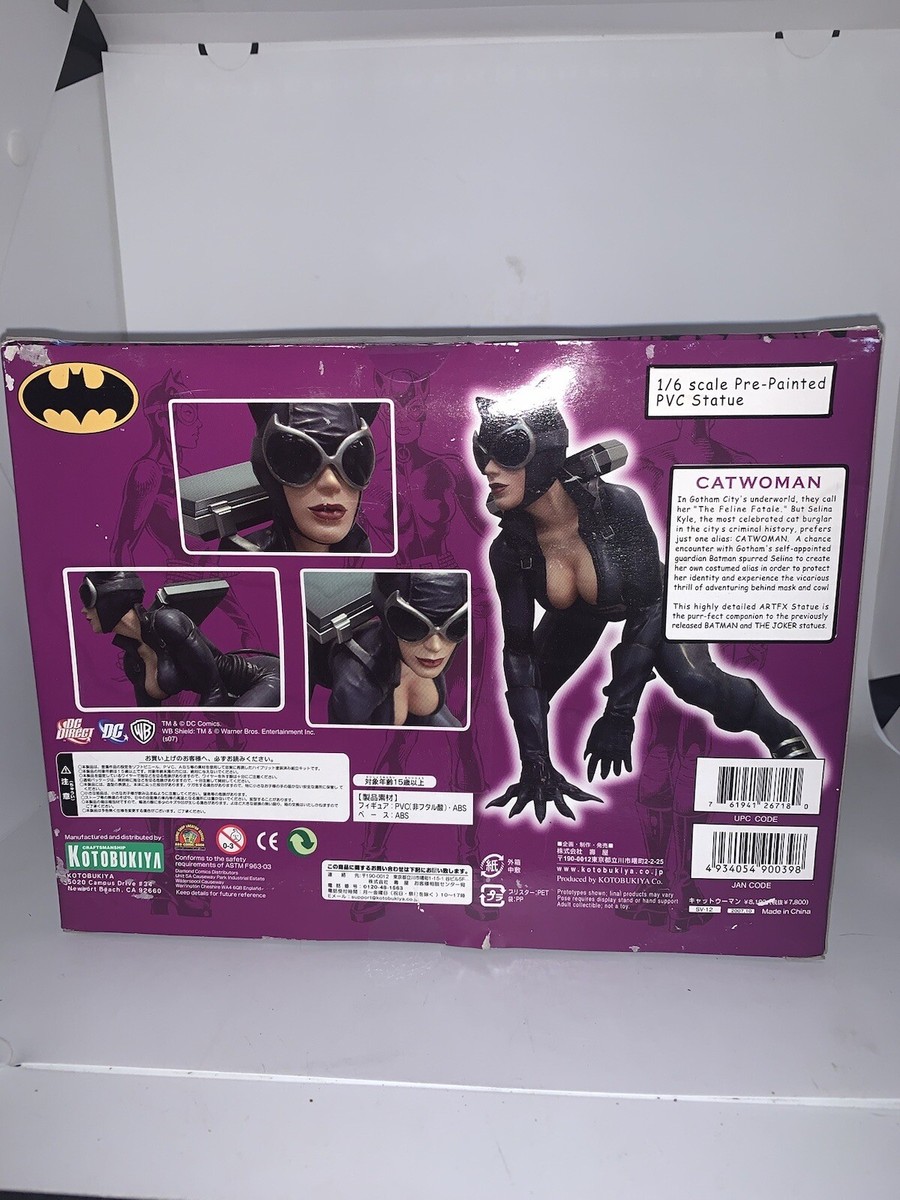 Catwoman Kotobukiya ARTFX DC Vinyl PVC Statue 1:6 Scale Batman