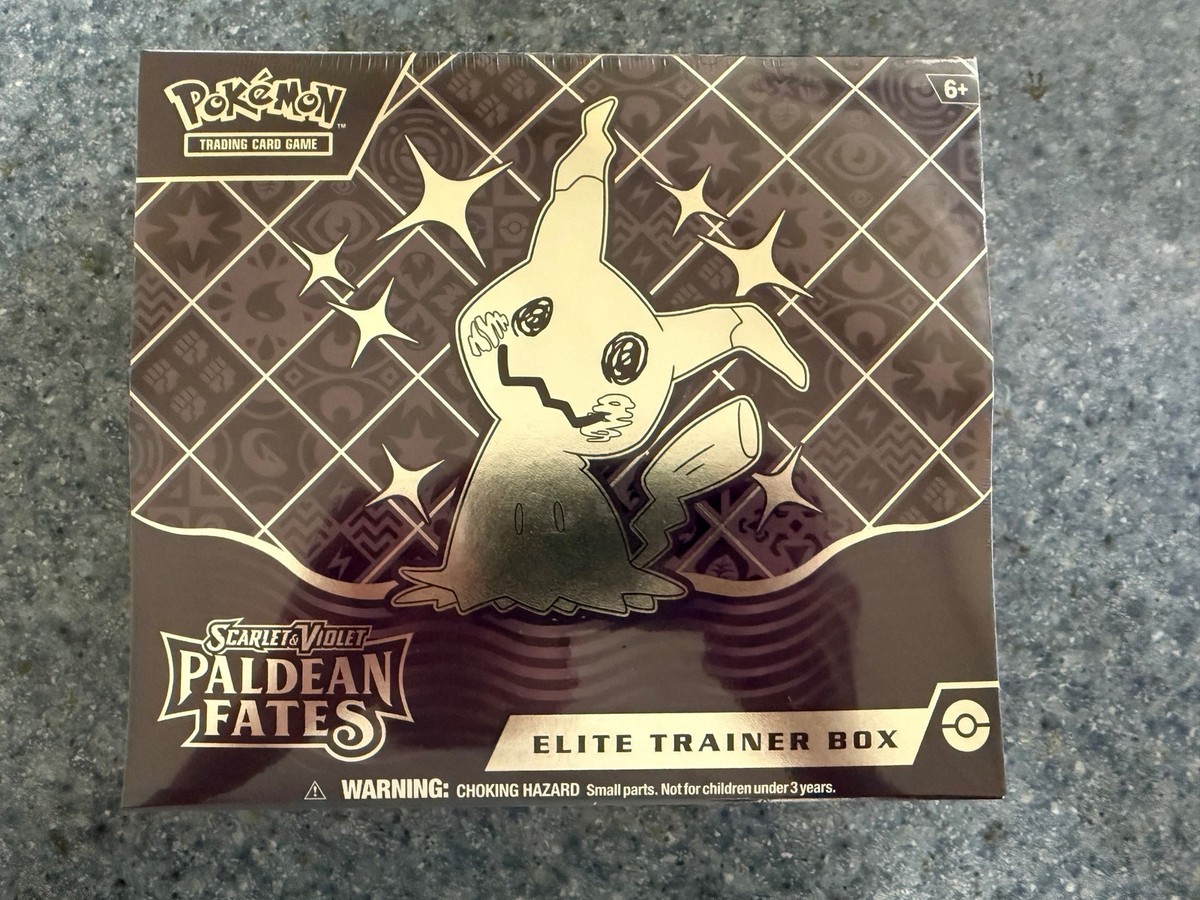 ポケモンセンターエリートトレーナーボックス PALDEAN FATESミミッキュ