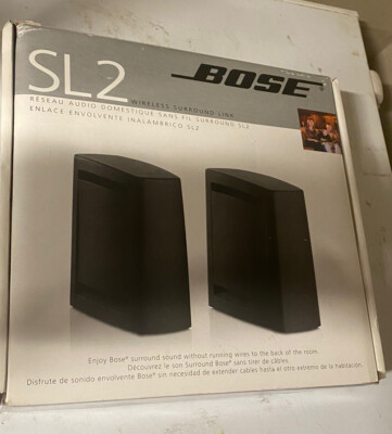 New Bose SL2 Main / Link Speakers In Open Box 100% Never Been Used