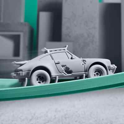 Mattel Creations Hot Wheels x Daniel Arsham Eroded Porsche Safari