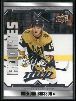 2024-25 UPPER DECK MVP SILVER SCRIPT BRENDAN BRISSON SP RC! #223