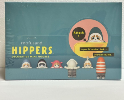 Sonny Angel Hippers x Mofusand Figure 1 Box 12 Blind Packs Set