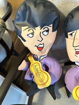 Full set of inflatable BEATLES dolls 1966 NEMS - Beautiful