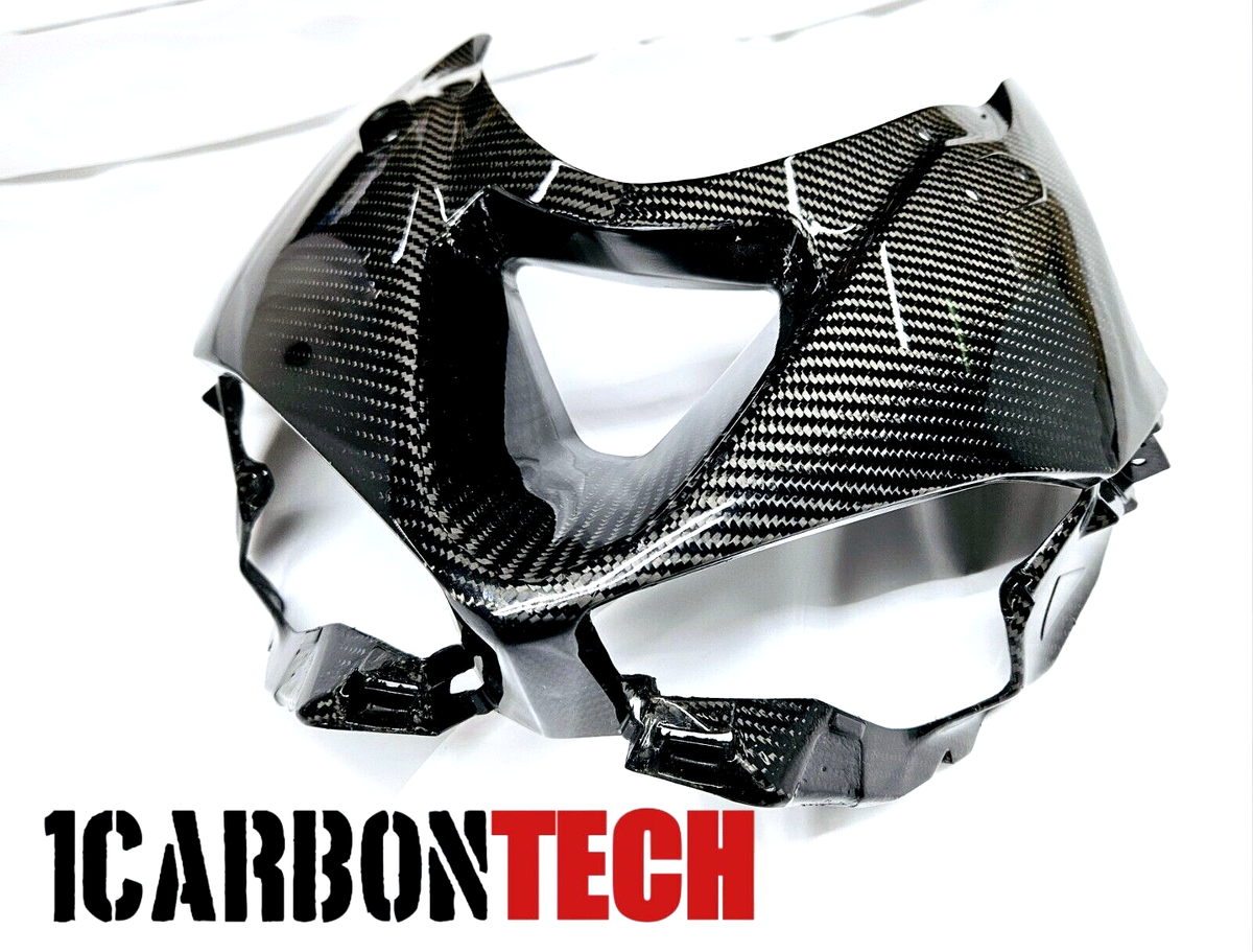 2024-2025-26 KAWASAKI ZX-6R ZX-636 REAL CARBON FIBER FRONT UPPER