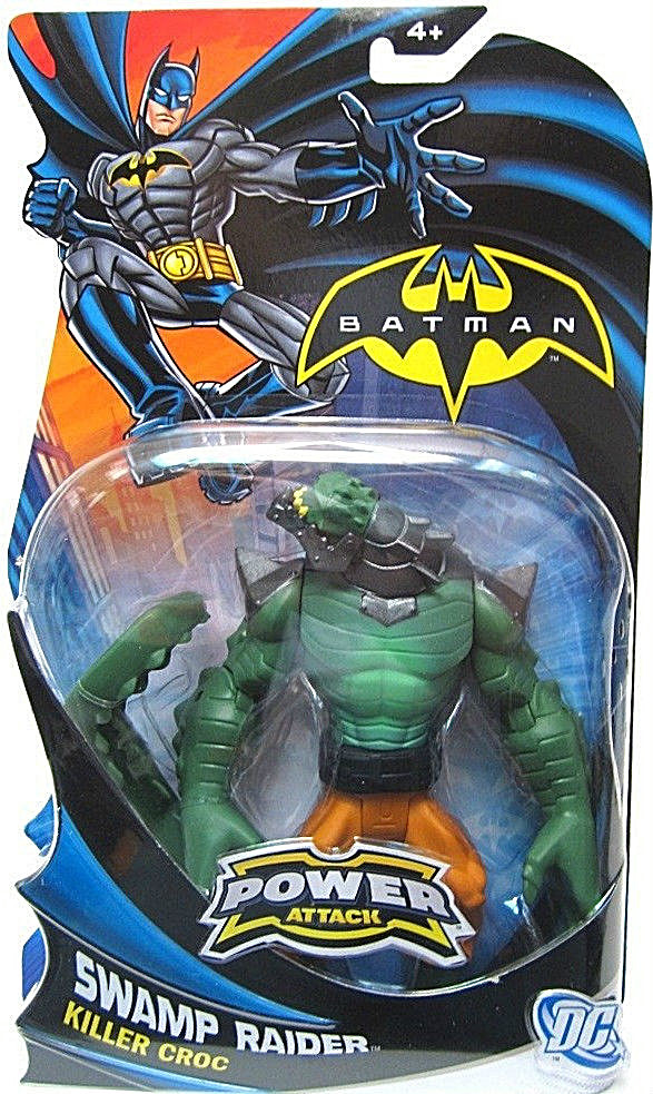 BATMAN Power Attack Collection_Swamp Raider KILLER CROC