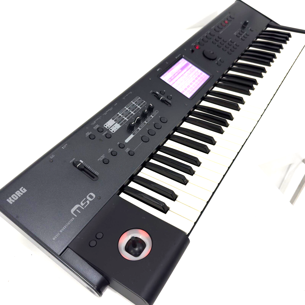 KORG M50 61 Key Synthesizer WorkstationBlack Keyboard - Muffled