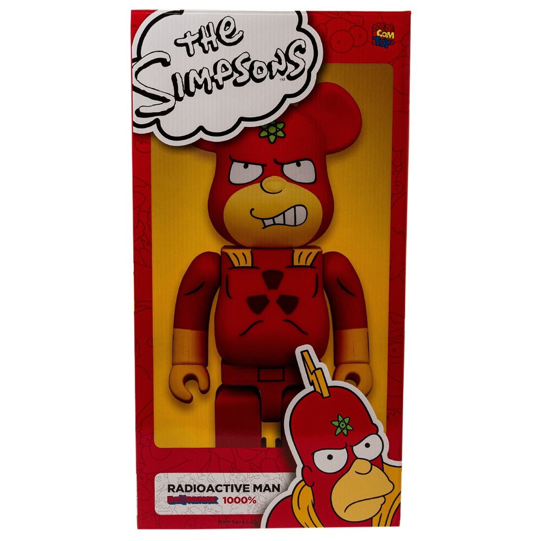 Medicom BE@RBRICK The Simpsons Radioactive Man 1000% Bearbrick