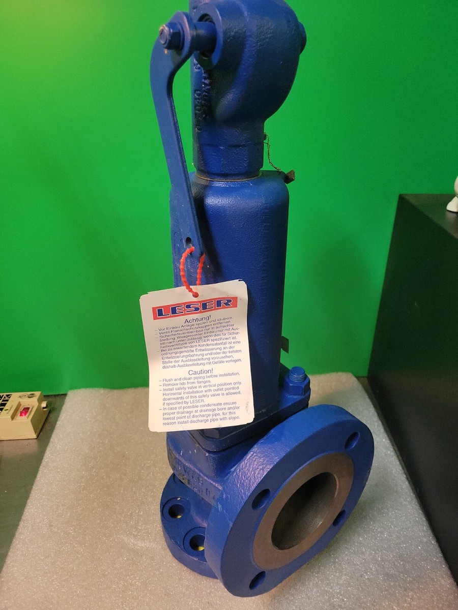 LESER 4412.4844 Flanged Pressure Relief Safety Valve |Set Pressure