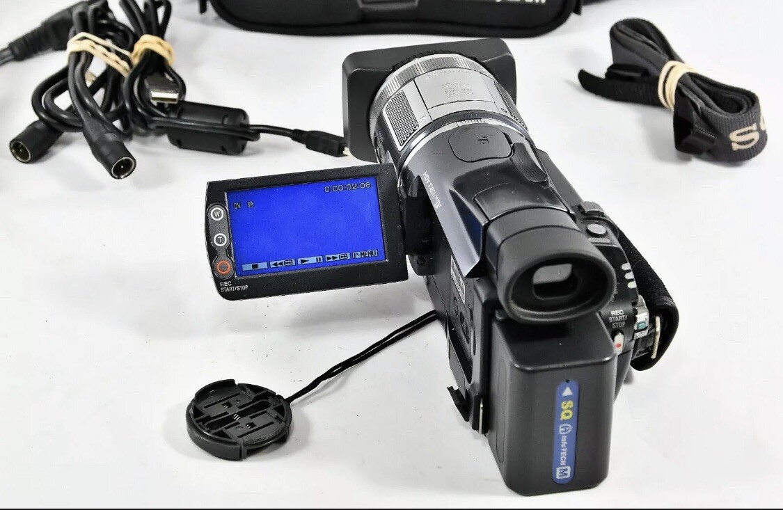 miniDVのダビングに！ SONY ビデオカメラ HDR-HC1 2 miniDVのダビング