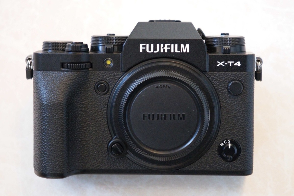 Fujifilm X-T4 26.1 MP Mirrorless Camera - Black (Body Only) for