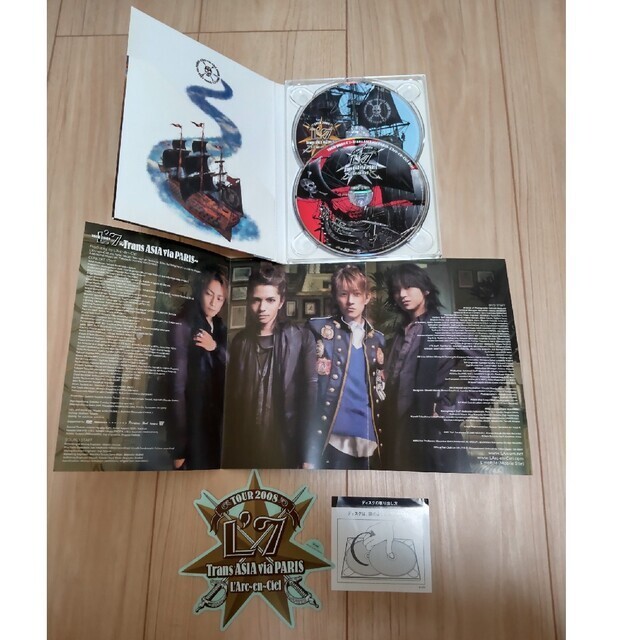 スタッフパス L'7 LIVE 08 ラルク L'Arc スタッフパス L'7 LIVE 08