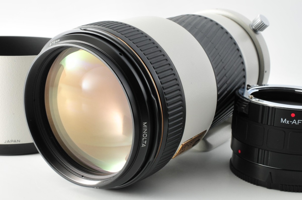 MINOLTA AF APO 80-200mm F2.8 HS｜フィルター付き MINOLTA AF APO 80
