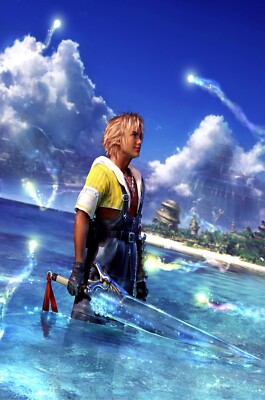 Final Fantasy X Tidus Poster | eBay