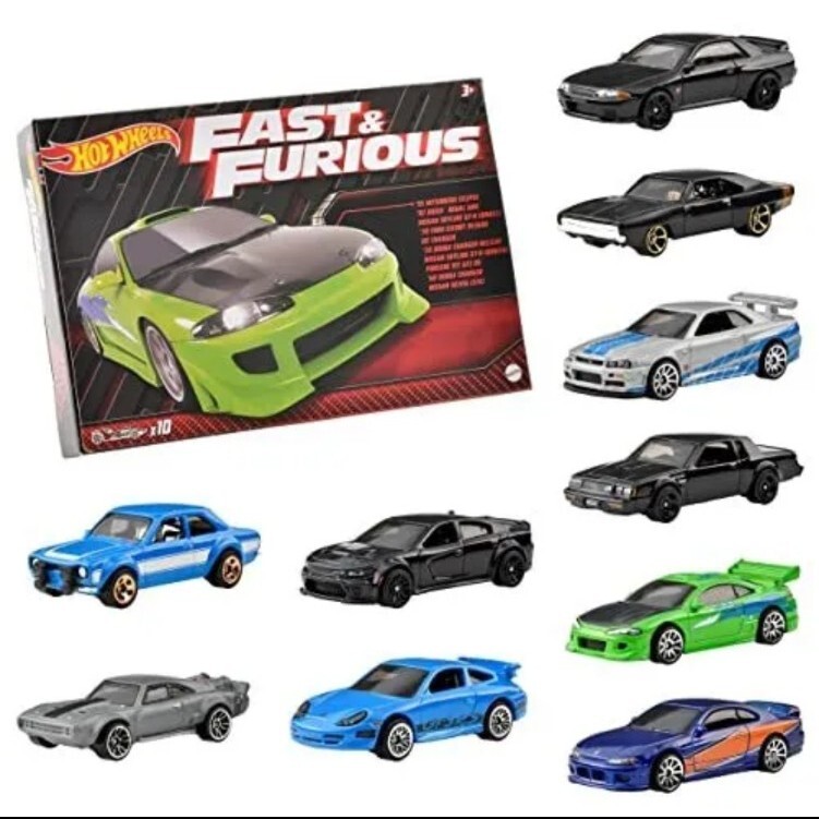 Hot Wheels Fast & Furious ミニカーセット 10台 Hot Wheels Fast