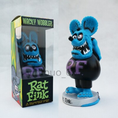 2pcs Random Rat Fink Figure Roth Ed Big Daddy Wacky Wobbler Bobble