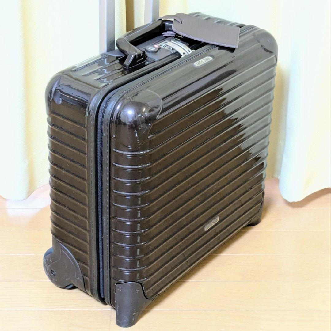 Rimowa Salsa Deluxe Business Trolley 25L Brown 2-wheels Carry Case