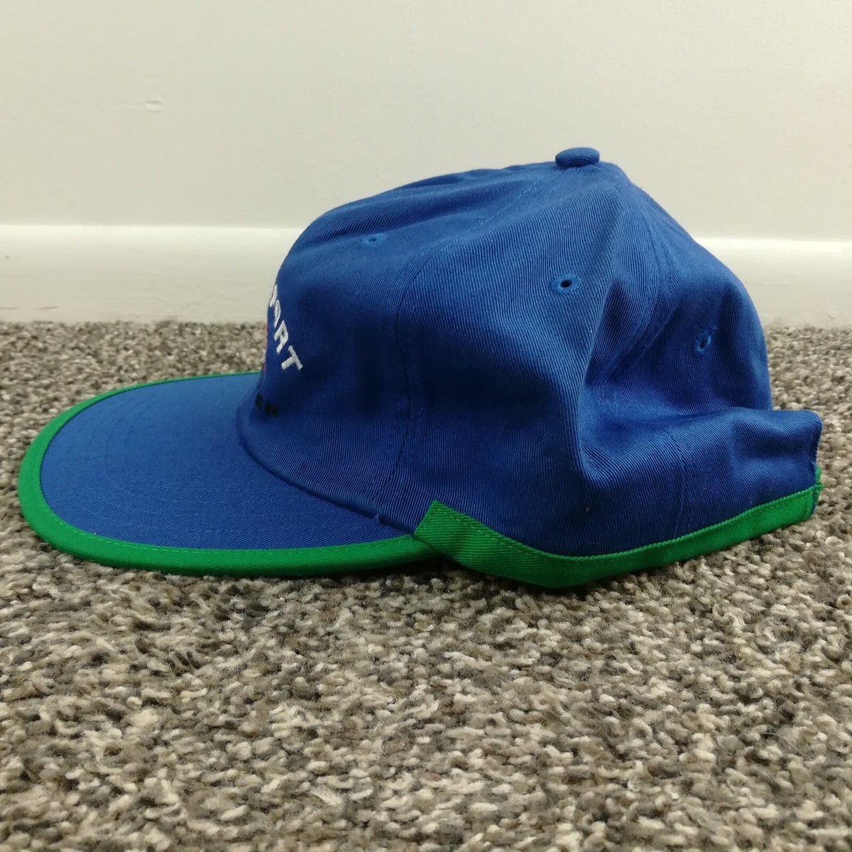 Vintage 90s Polo Sport Ralph Lauren Hat Cap Strapback USA Flag