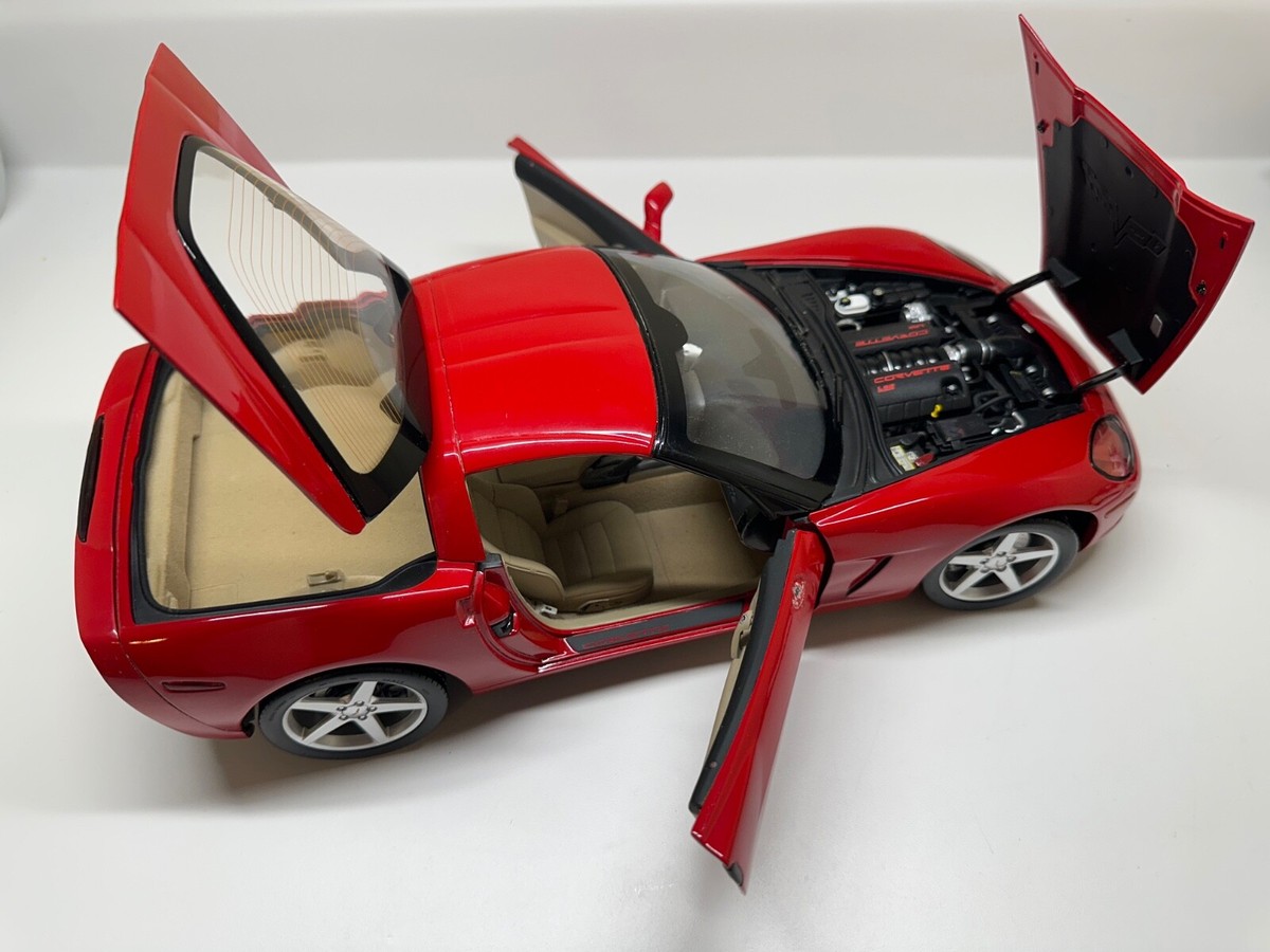Hot Wheels Corvette C6 1:12 Red Coupe Limited Edition | eBay