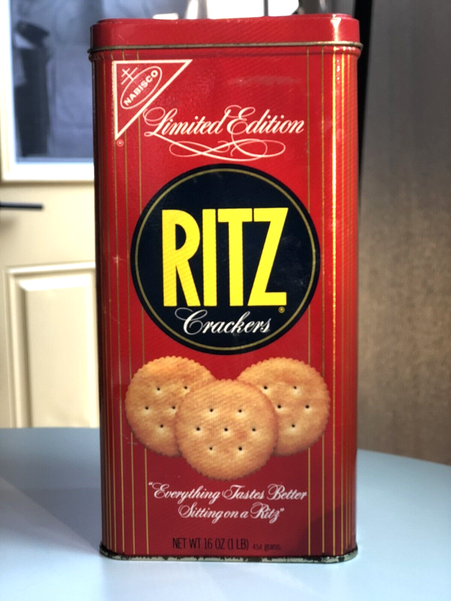 Vintage RITZ CRACKERS LIMITED EDITION METAL TIN 1986 | eBay