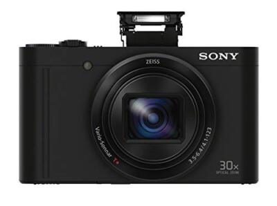 Sony Cyber-shot DSC-WX500 Digital Camera (Black) Bundle [Japan