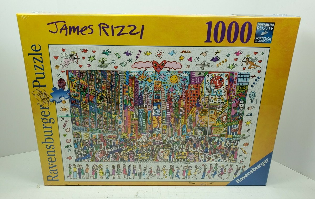 James rizzi ジェームスリジー ジグソーパズル 1500p James rizzi