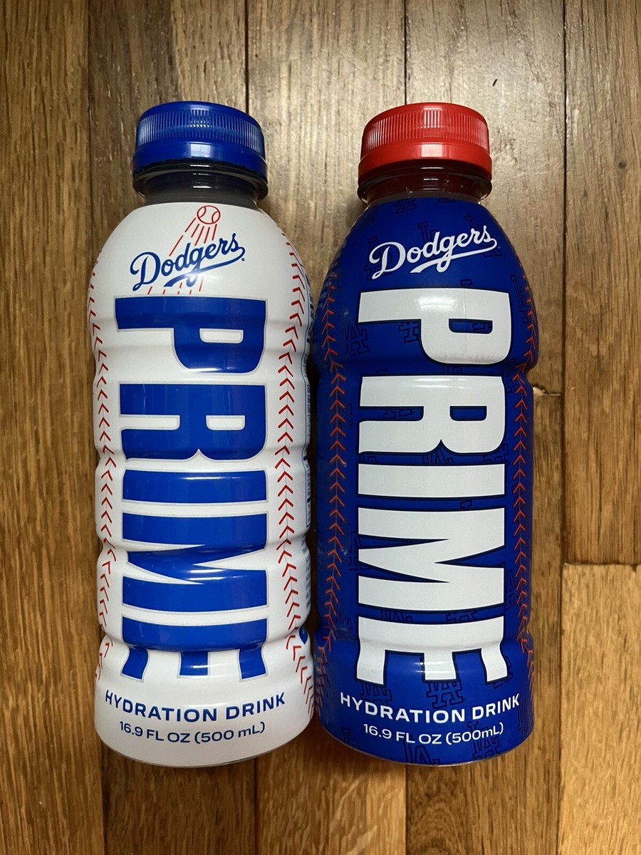 RARE* White & Blue Dodgers PRIME Hydration Bundle | FREE U.S