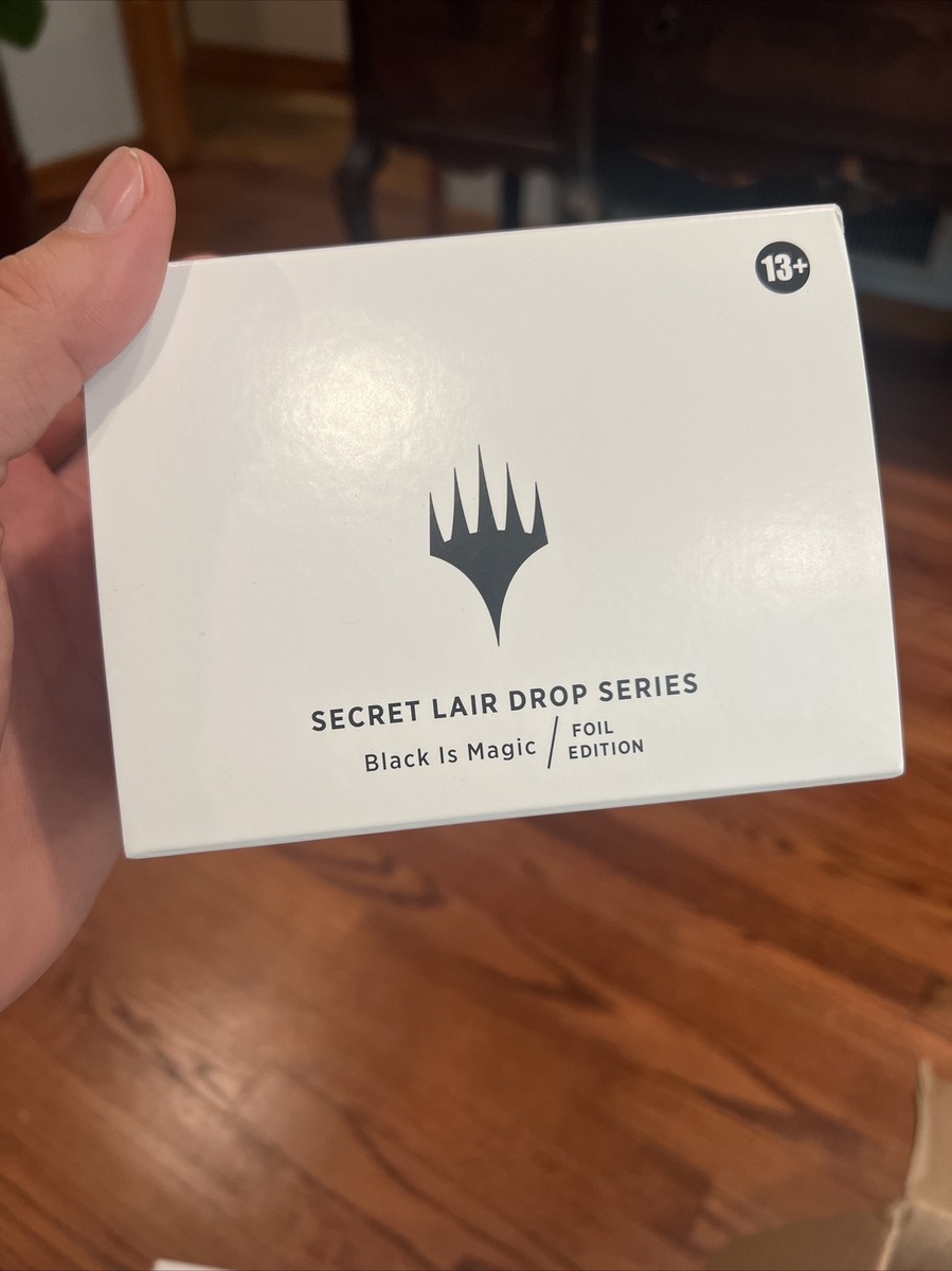 MTG Secret Lair Black Is Magic Foil Edition | eBay