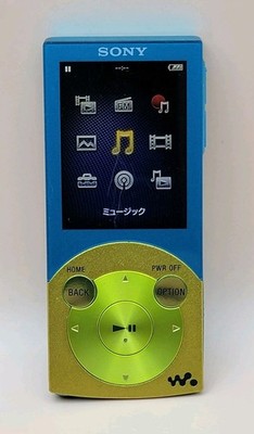 Sony Walkman NW-S644 Digital Media Player Memory 8GB Teal & Gold