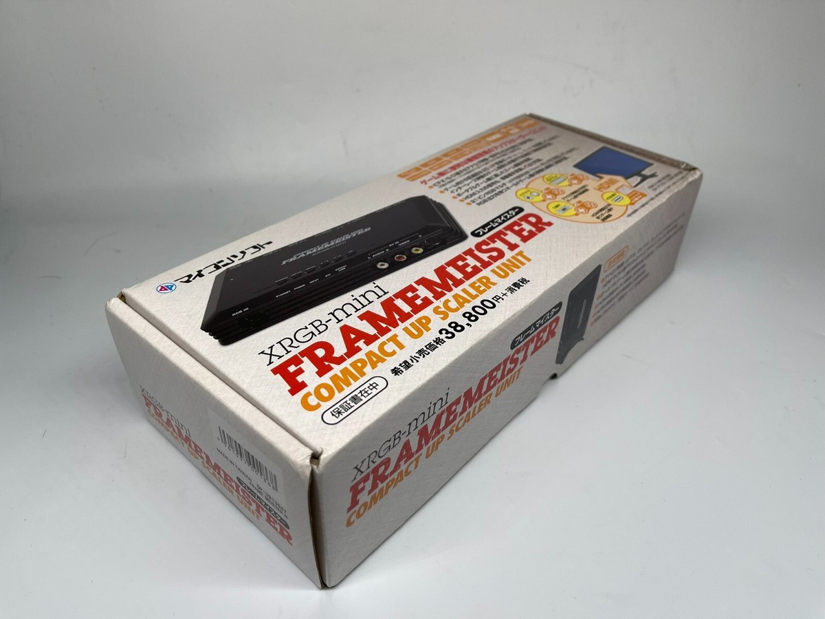 XRGB-mini Framemeister Compact Up Scaler Unit Micomsoft New Free