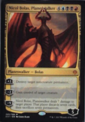 Nicol Bolas, Planeswalker - Archenemy: Nicol Bolas: #85, MTG Nm