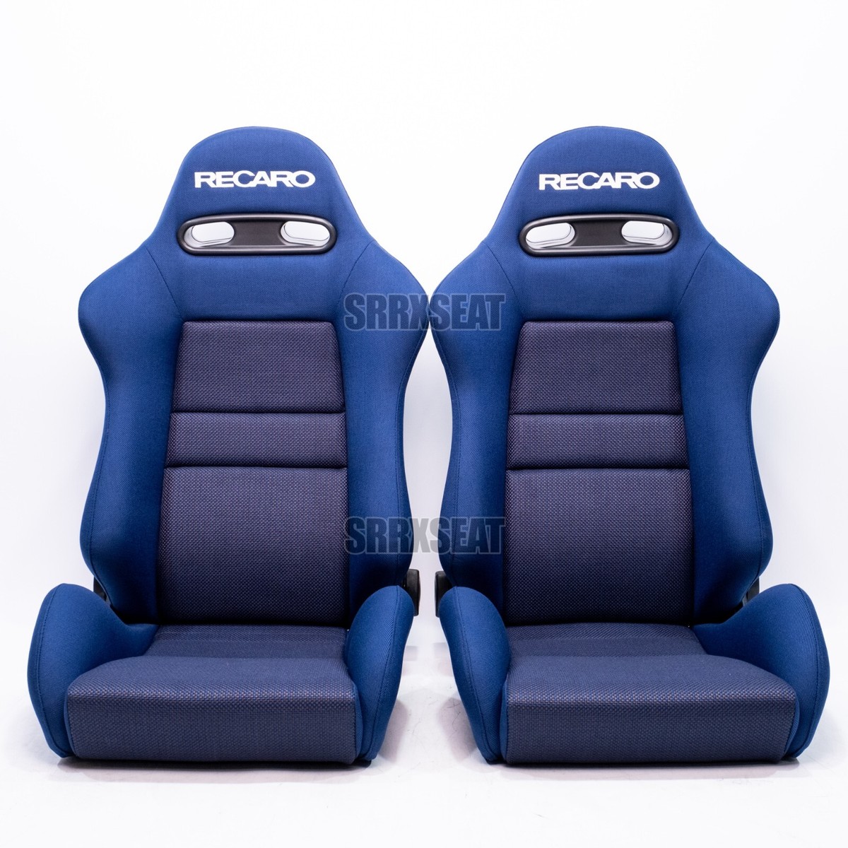 1 PAIR】AUTHENTIC RECARO SR4 FULLY BLUE WILDCAT Very Good