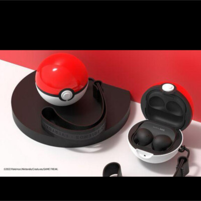 Official Pokemon Poke Ball x Samsung Galaxy Buds 2 Pro Cover Case