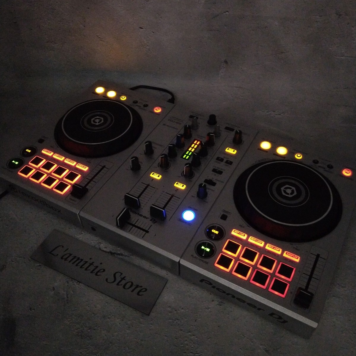 Pioneer DJ DDJ-400 オリジナルLED打ち替え 箱付き Pioneer DJ DDJ-400