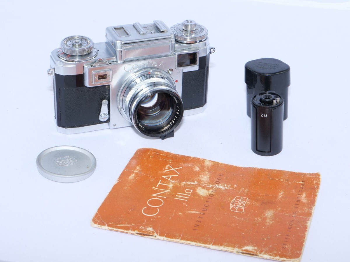 ジャンク品】CONTAX コンタックス II A + 50mm 1:1.5レンジ