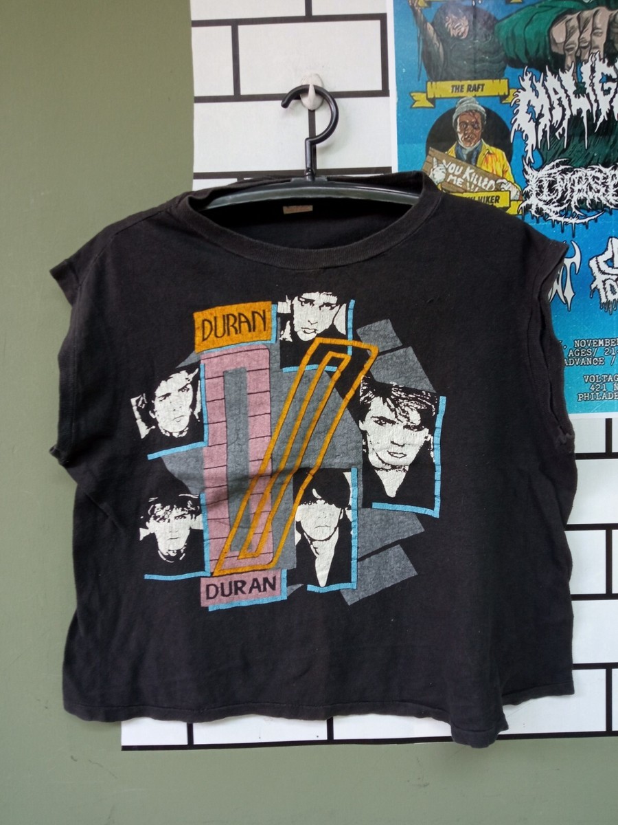 Duran Duran Tour Vintage T Shirt 80s Newwave Rock Band Sleeveless