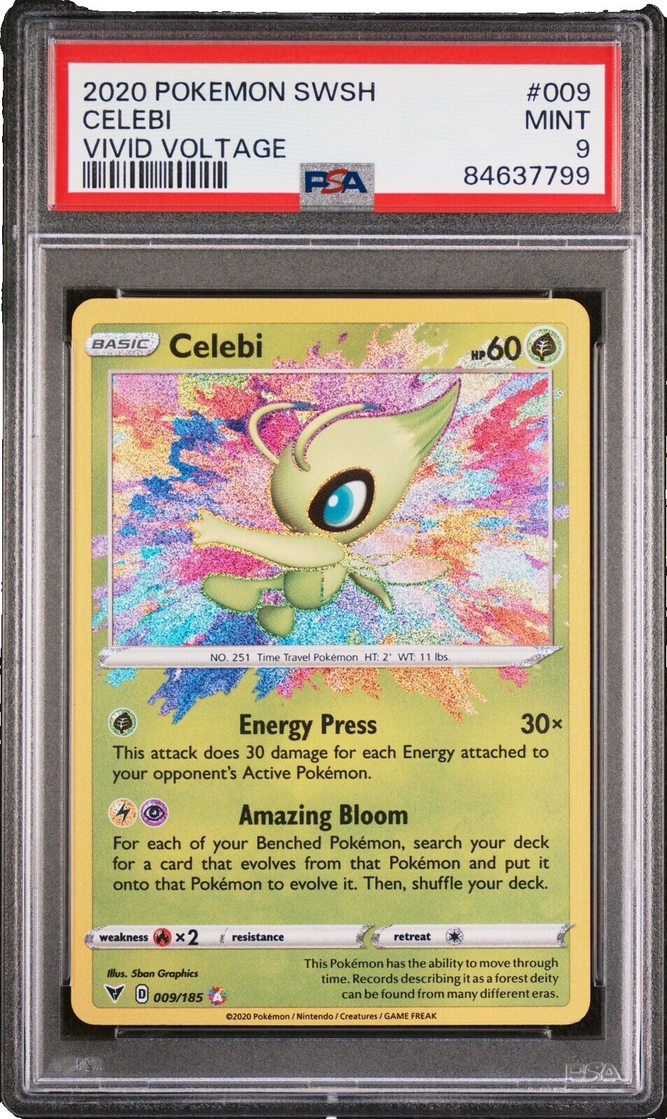 デュエマ 光輪の精霊シャウナ 英語版 PSA10 デュエマ 光輪の精霊