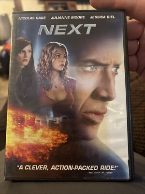 Next - DVD By Nicolas Cage,Julianne Moore,Jessica Biel - VERY GOOD