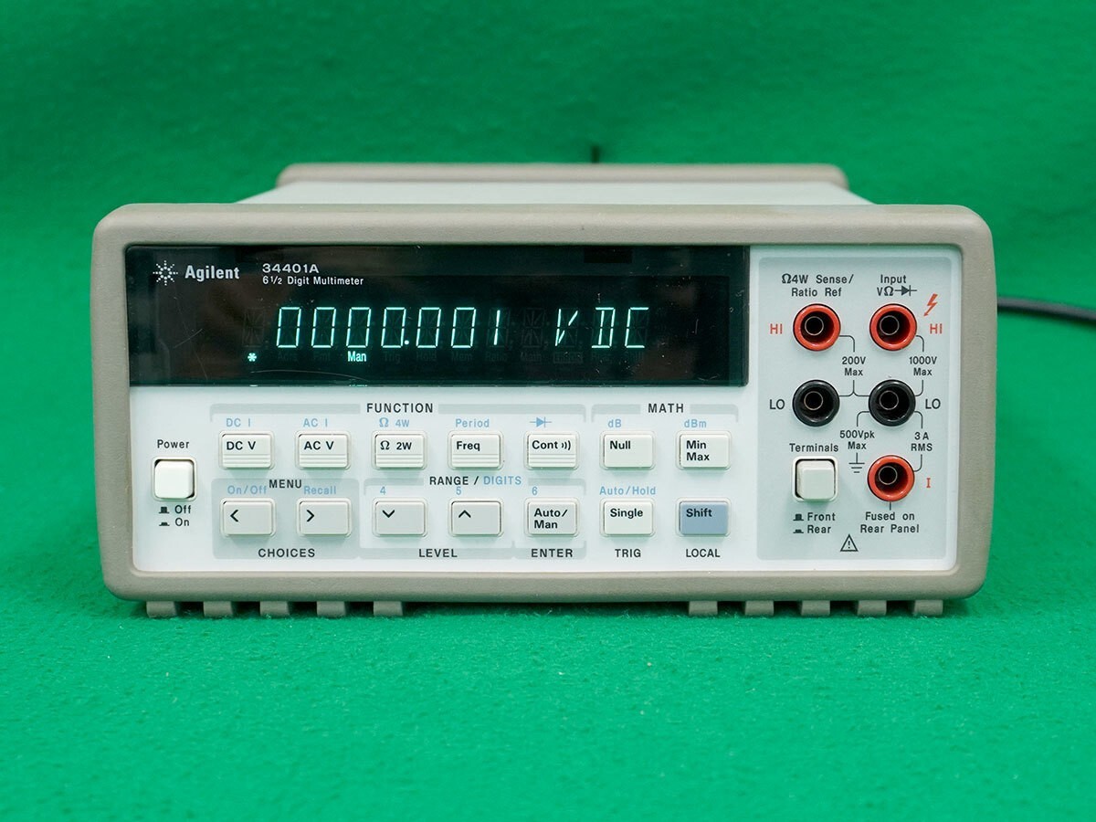HP / Agilent 34401A Used Digital Multimeter 6½ Digit Tested & Spot