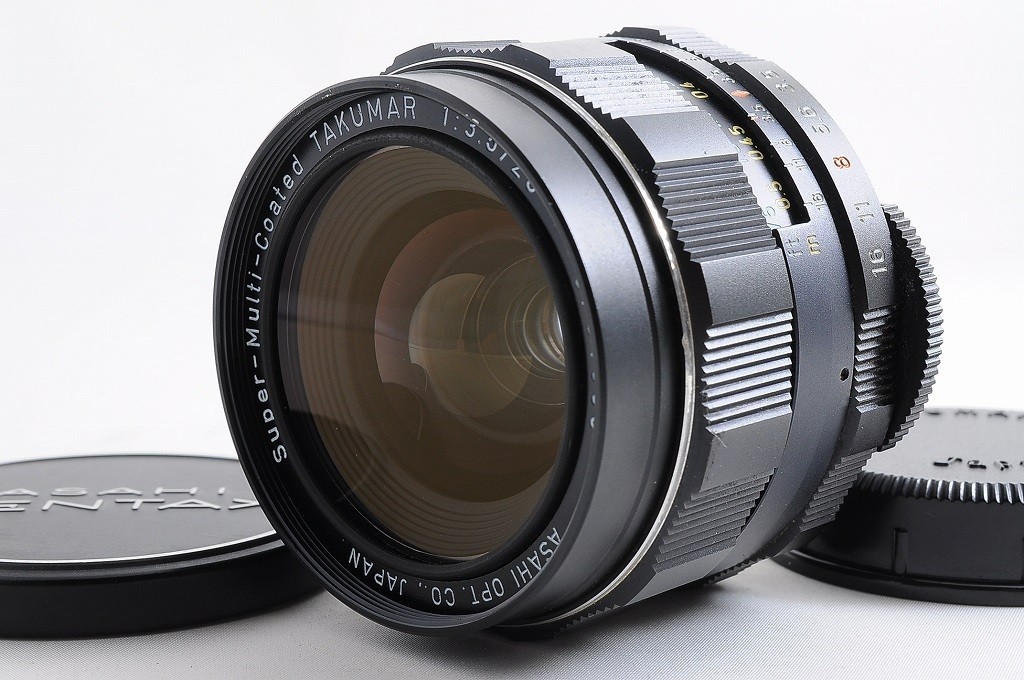 PENTAX Super Takumar 28mm F3.5 フード付 P77 MINT】PENTAX Super