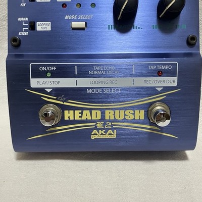Akai E2 Headrush Delay/Tape Echo and Looper Effects Pedal Tested