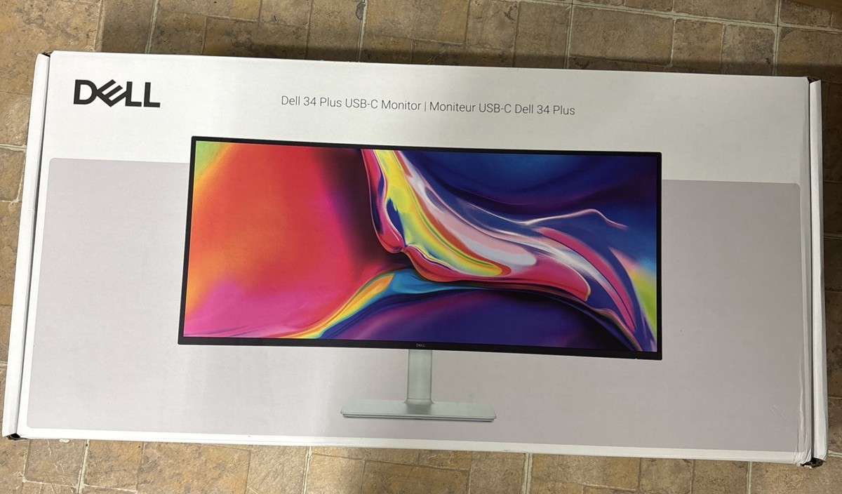 Dell S3425DW 34 Plus Monitor USB-C Monitor WQHD 120Hz IPS HDR