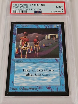 Time Walk Collectors Edition PSA 9 Mtg Magic the Gathering | eBay